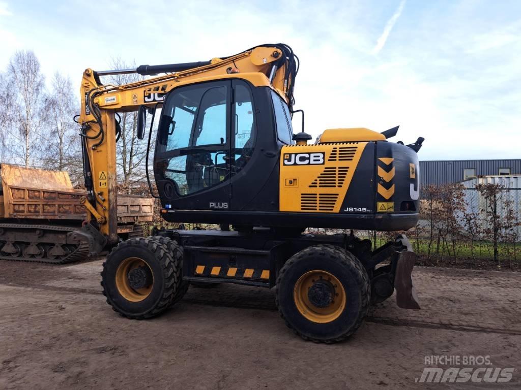 JCB JS 145 W Ekskavatori uz riteņiem