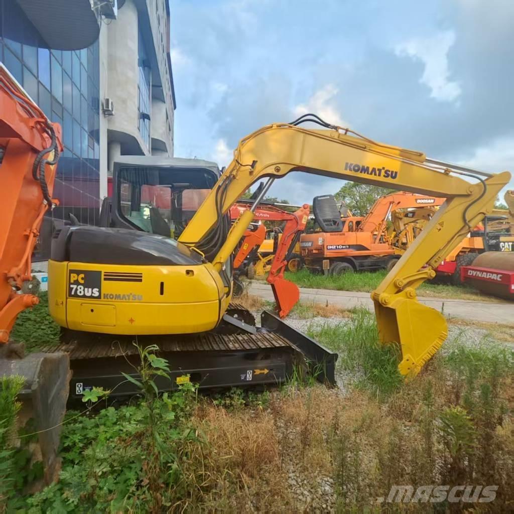 Komatsu PC 78 US Kāpurķēžu ekskavatori