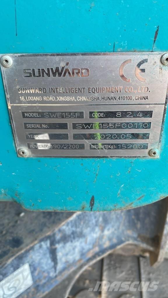 Sunward SWE 155 F Kāpurķēžu ekskavatori