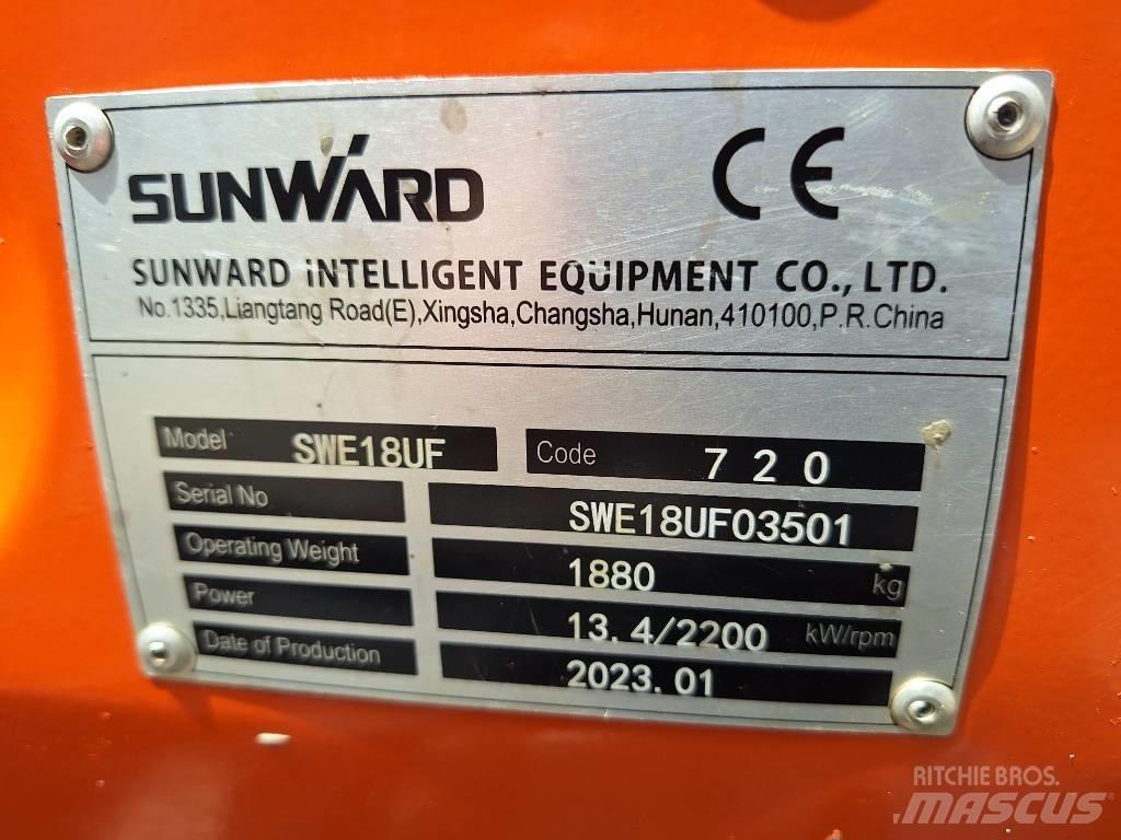 Sunward SWE 18 UF Mini ekskavatori < 7 t