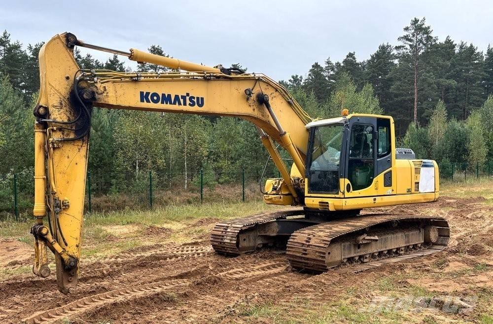 Komatsu PC 210 LC Kāpurķēžu ekskavatori