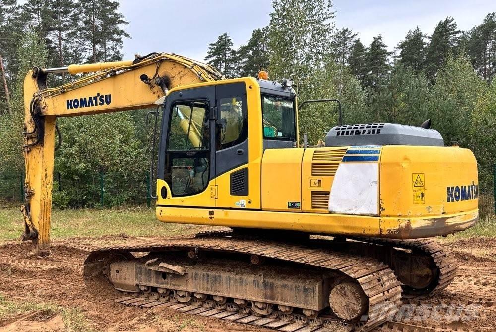 Komatsu PC 210 LC Kāpurķēžu ekskavatori