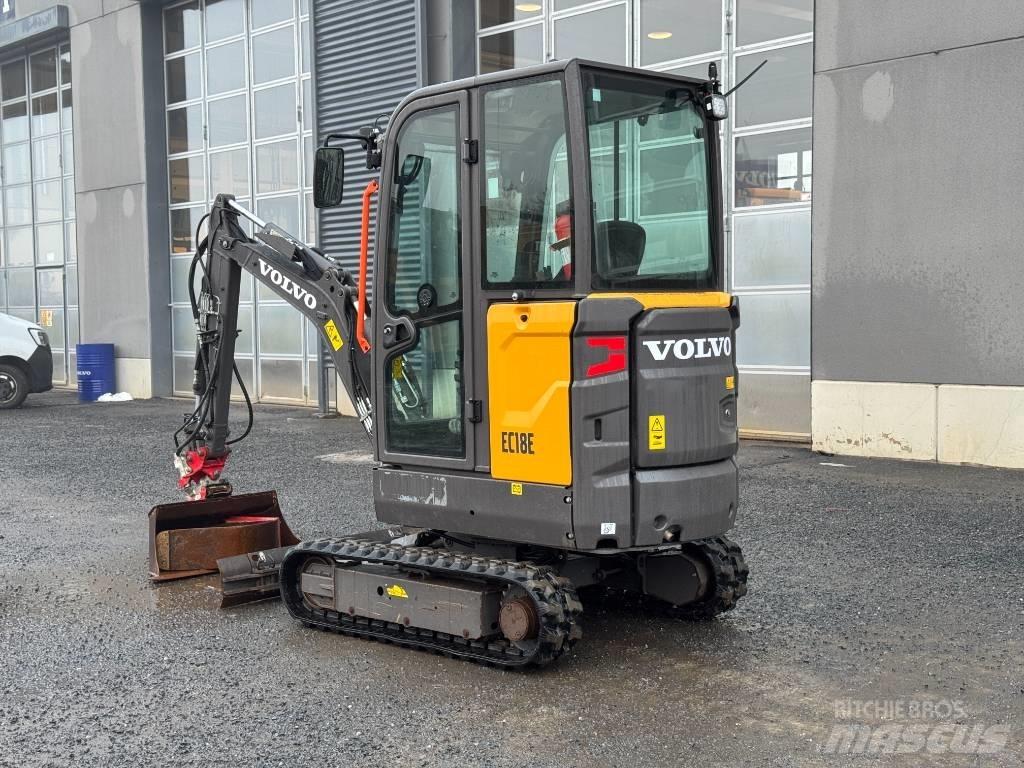Volvo EC 18 E Mini ekskavatori < 7 t