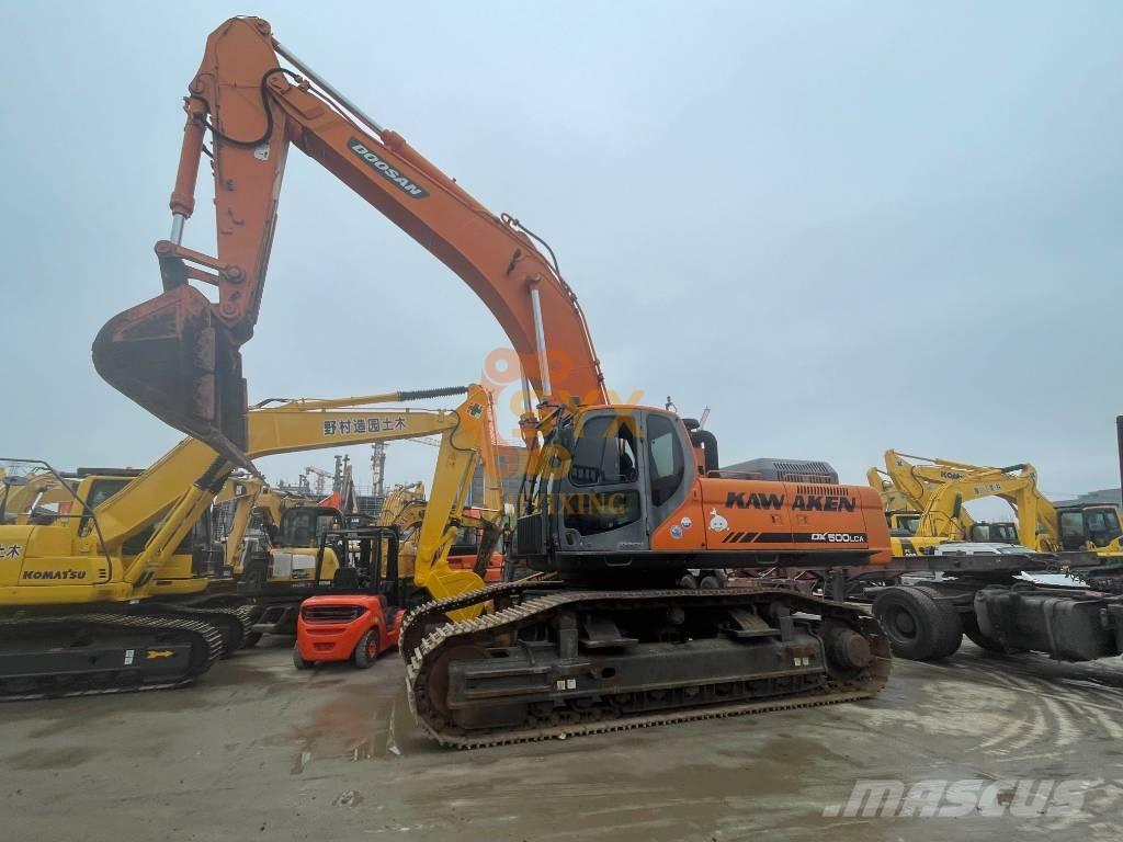 Doosan DX500 LCA Kāpurķēžu ekskavatori