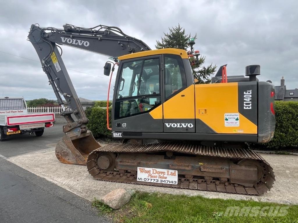 Volvo EC 140 EL Kāpurķēžu ekskavatori