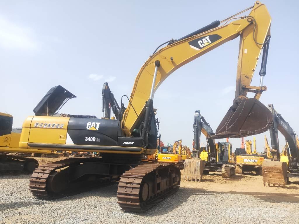 CAT 340D Kāpurķēžu ekskavatori