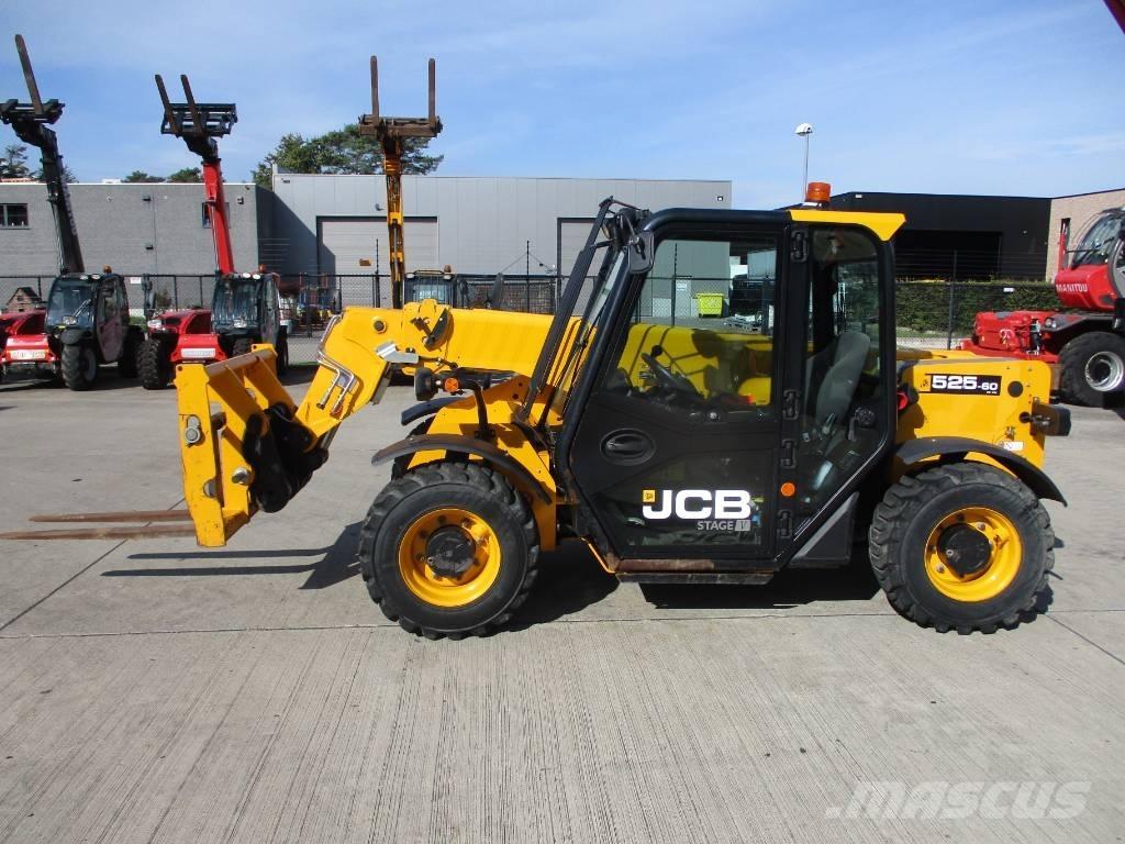 JCB 525-60T5 (582) Teleskopiskie manipulatori