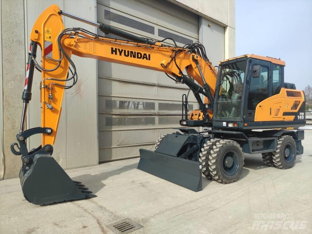 Hyundai HW140 Ekskavatori uz riteņiem