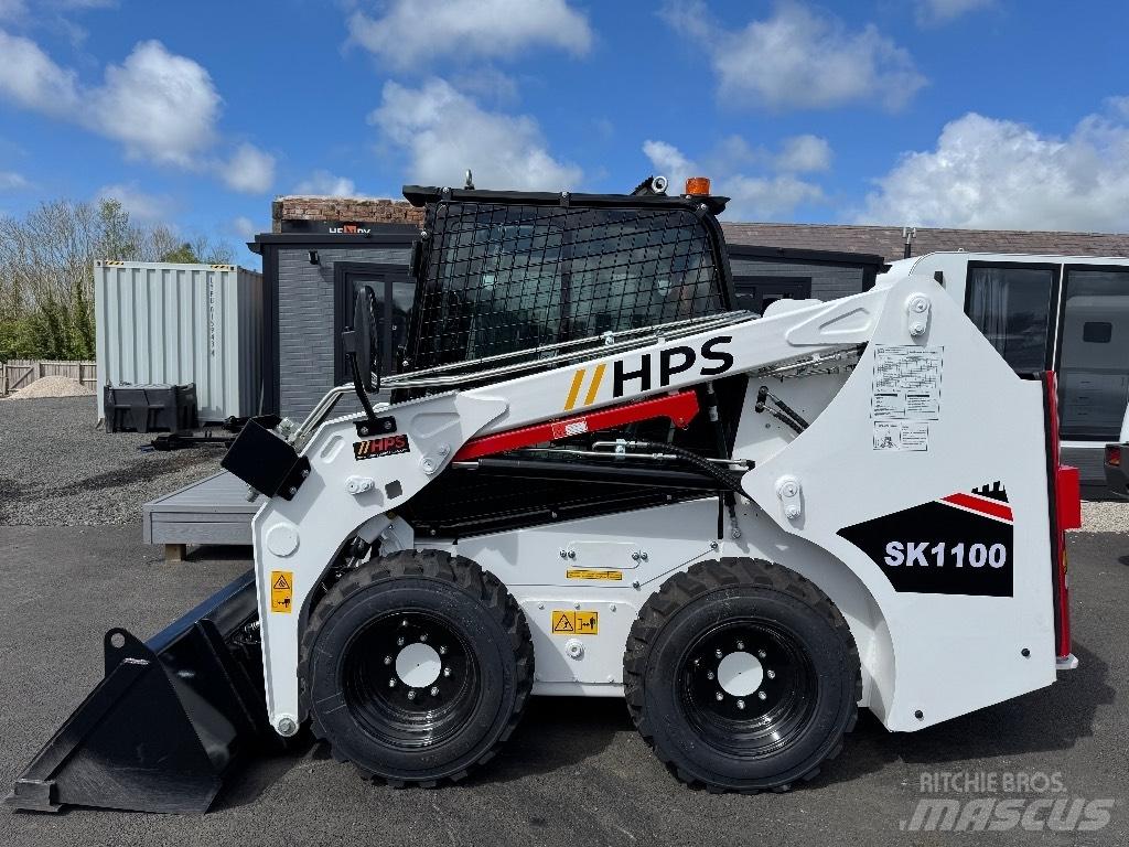  HPS SK1100 Lietoti riteņu kompaktiekrāvēji