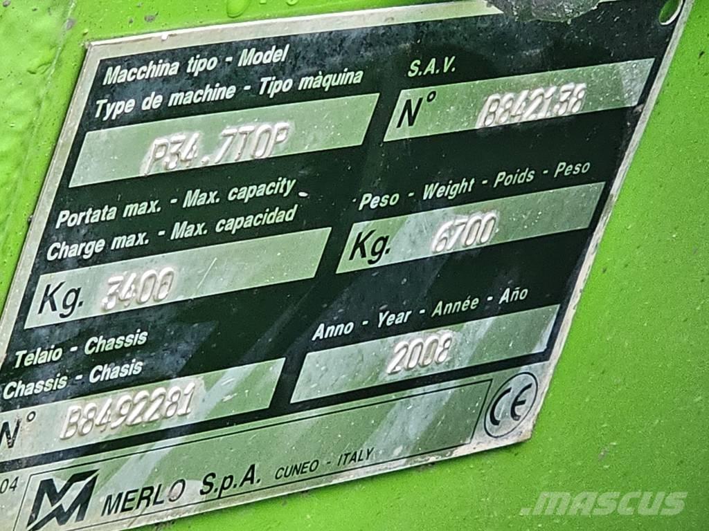 Merlo P 34.7 Top Teleskopiskie manipulatori