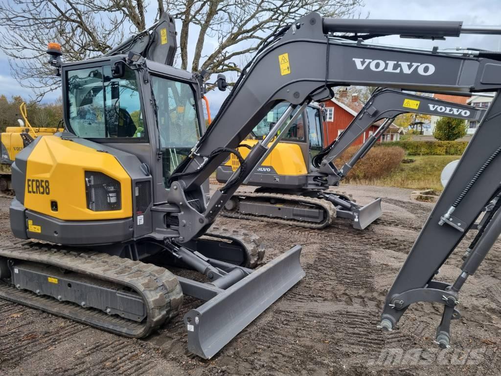Volvo ECR58 F Mini ekskavatori < 7 t