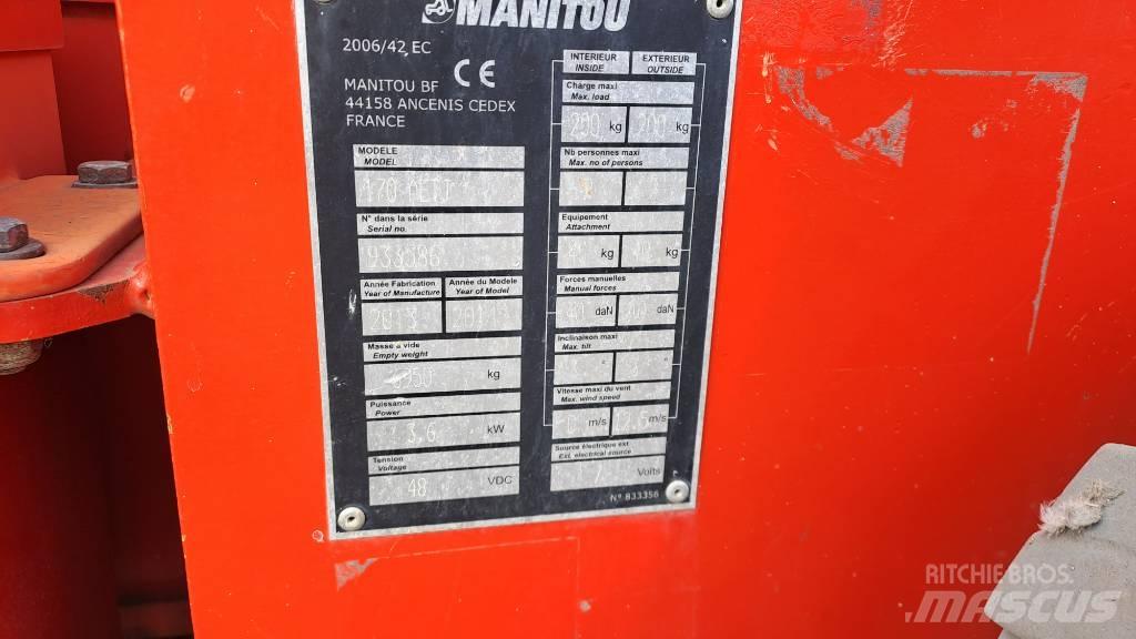 Manitou 170AETJ-L Strēles pacēlāji