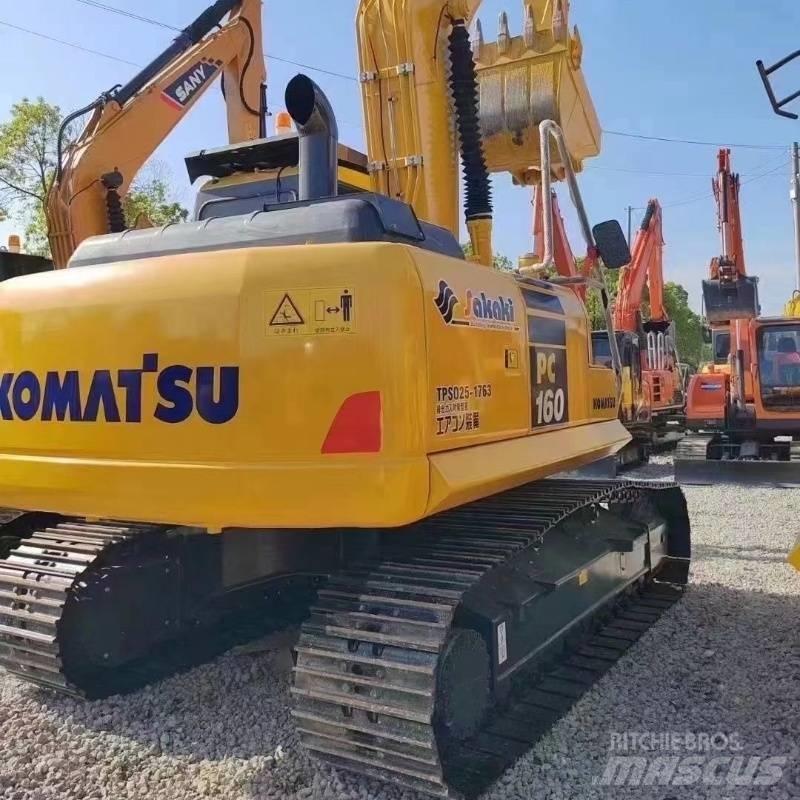 Komatsu PC160 Kāpurķēžu ekskavatori