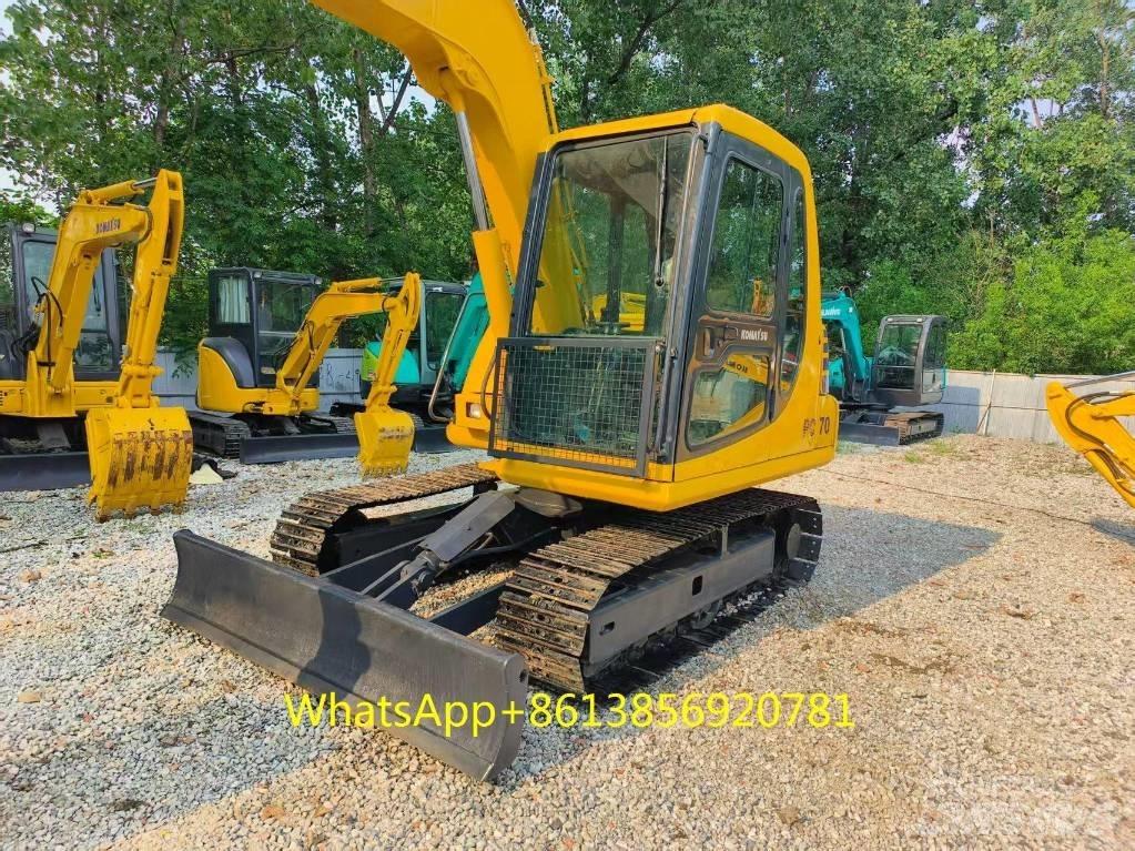 Komatsu PC 70-7 Kāpurķēžu ekskavatori