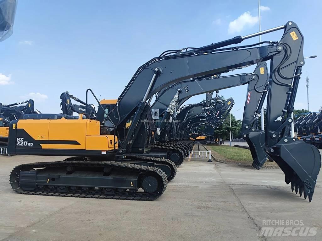 Hyundai HX220HD Kāpurķēžu ekskavatori