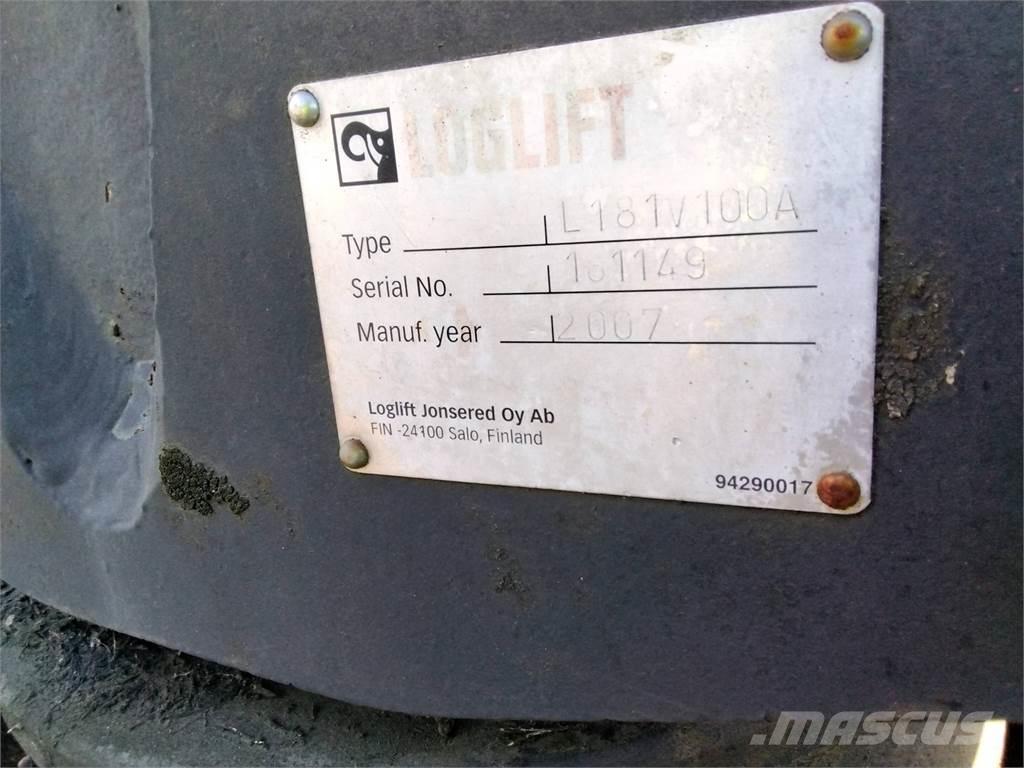 Loglift L181V Mežizstrādes mašīnu krāni