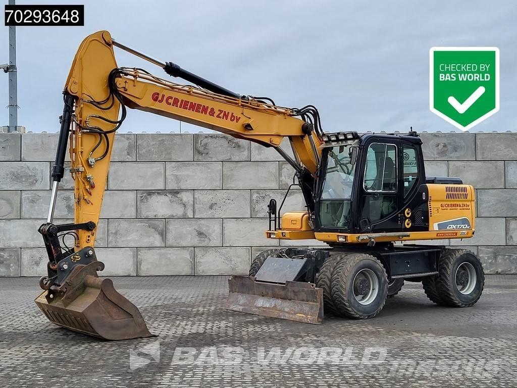 Doosan DX170 W Ekskavatori uz riteņiem