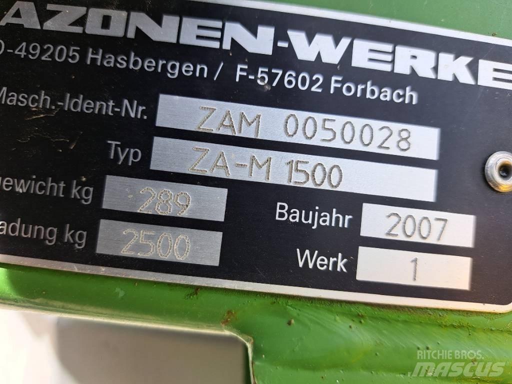 Amazone ZA-M 1500 Minerālmēslu izkliedētāji