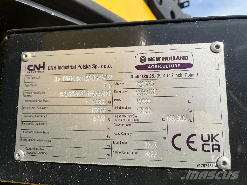 New Holland CX5.80 Ražas novākšanas kombaini