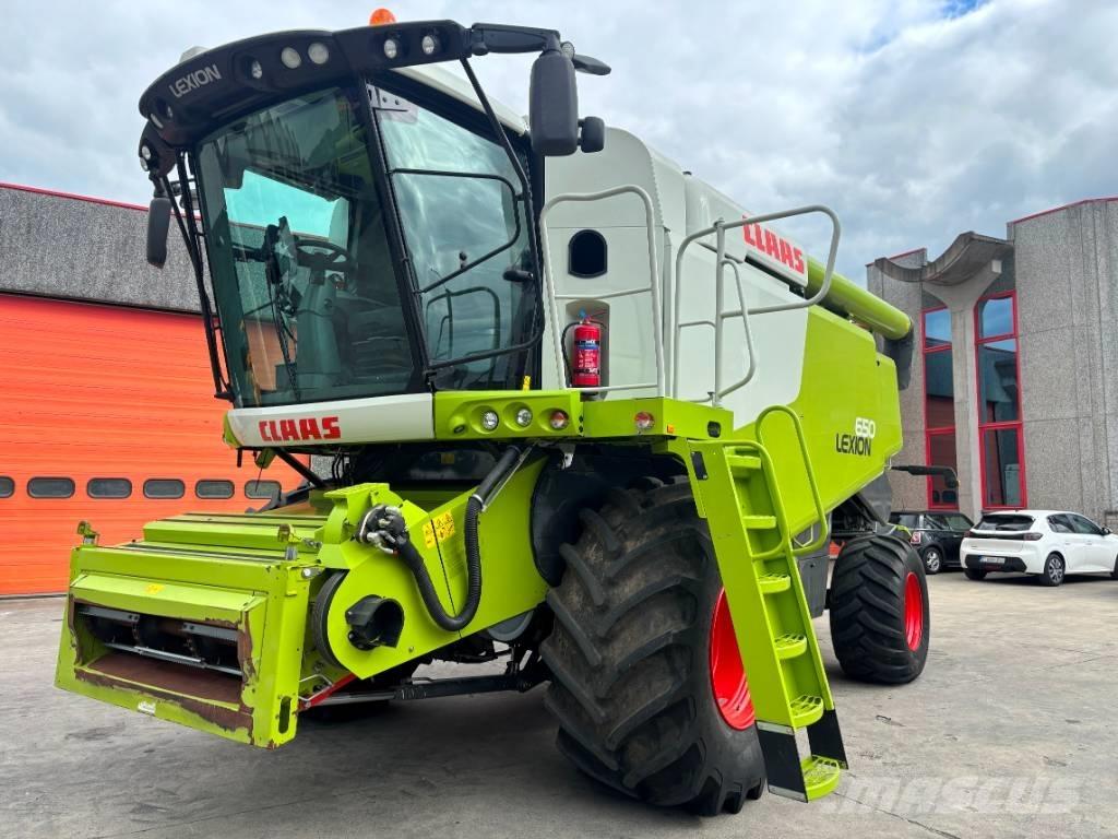 CLAAS Lexion 650 Ražas novākšanas kombaini
