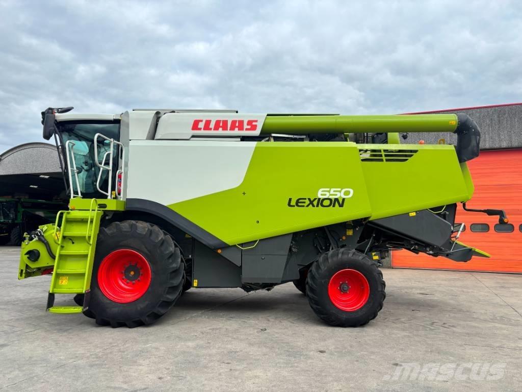 CLAAS Lexion 650 Ražas novākšanas kombaini