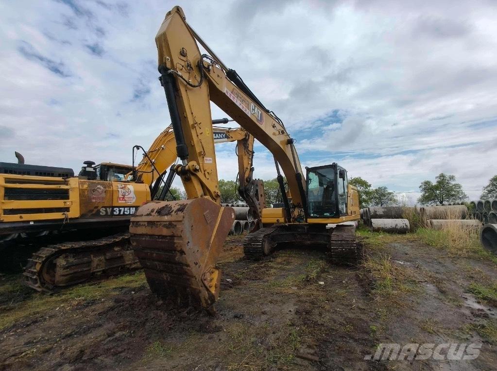 CAT 374 Kāpurķēžu ekskavatori
