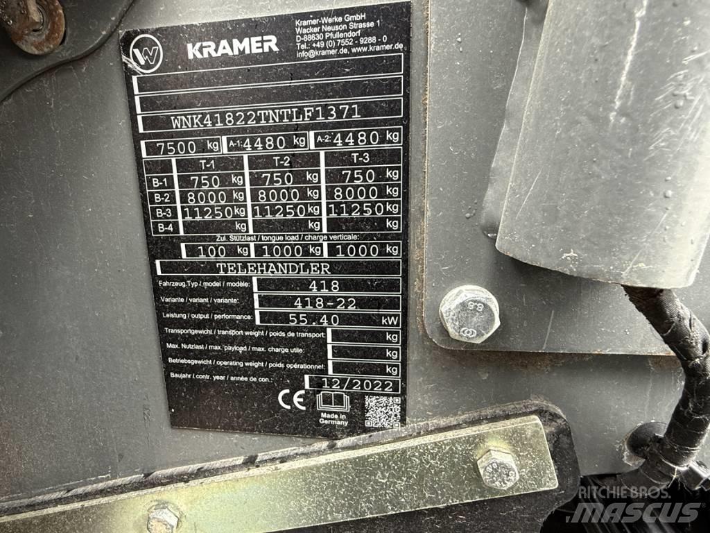 Kramer KT 276 Teleskopiskie manipulatori