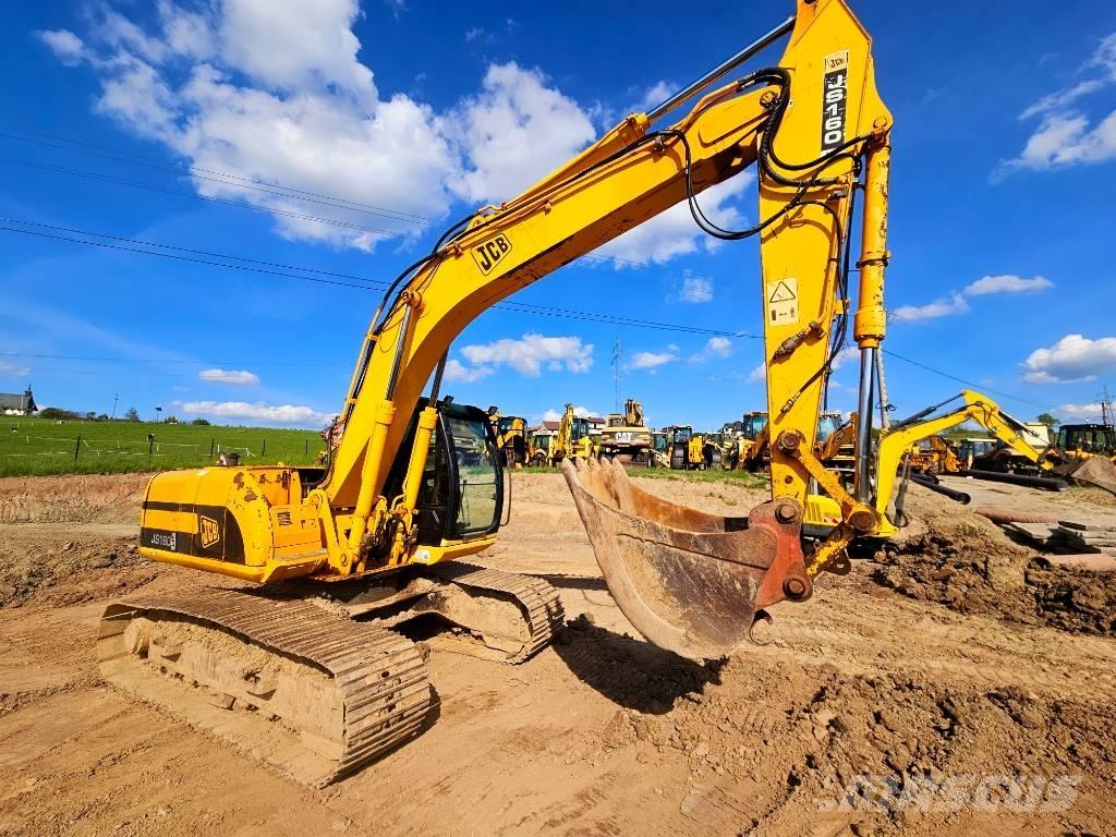 JCB JS 160 LC Kāpurķēžu ekskavatori