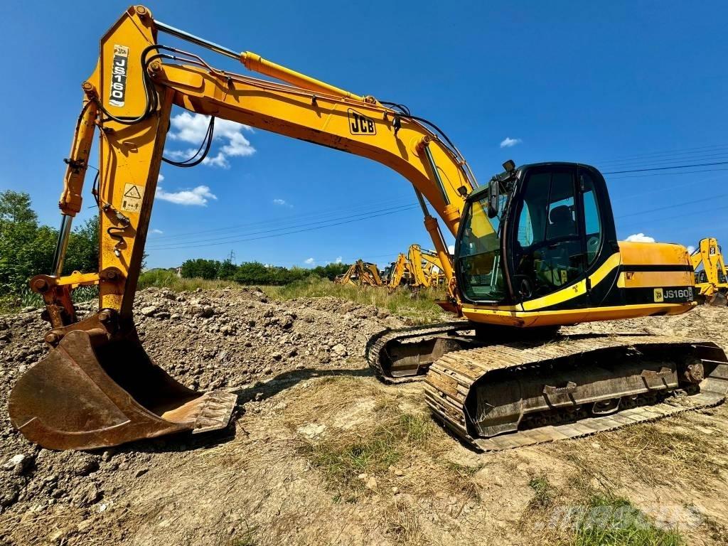 JCB JS 160 LC Kāpurķēžu ekskavatori
