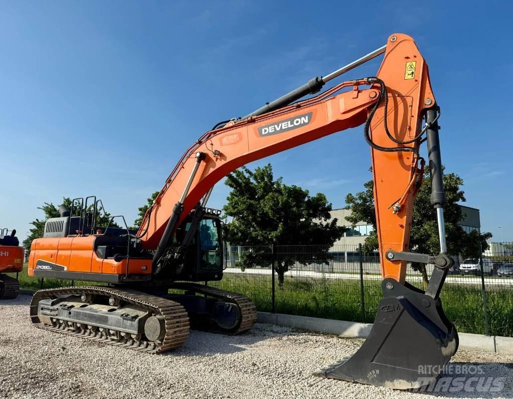Doosan DX 380 LC-5 Kāpurķēžu ekskavatori