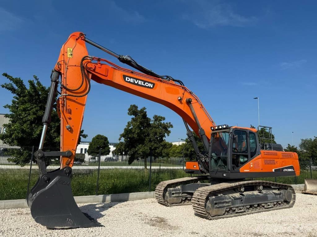 Doosan DX 380 LC-5 Kāpurķēžu ekskavatori