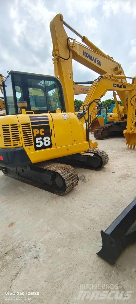 Komatsu PC 58 Mini ekskavatori < 7 t
