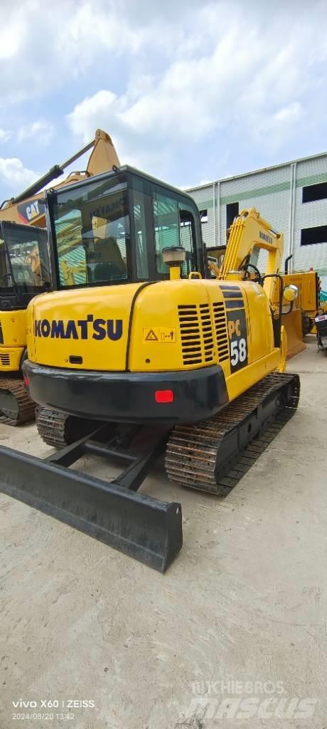 Komatsu PC 58 Mini ekskavatori < 7 t
