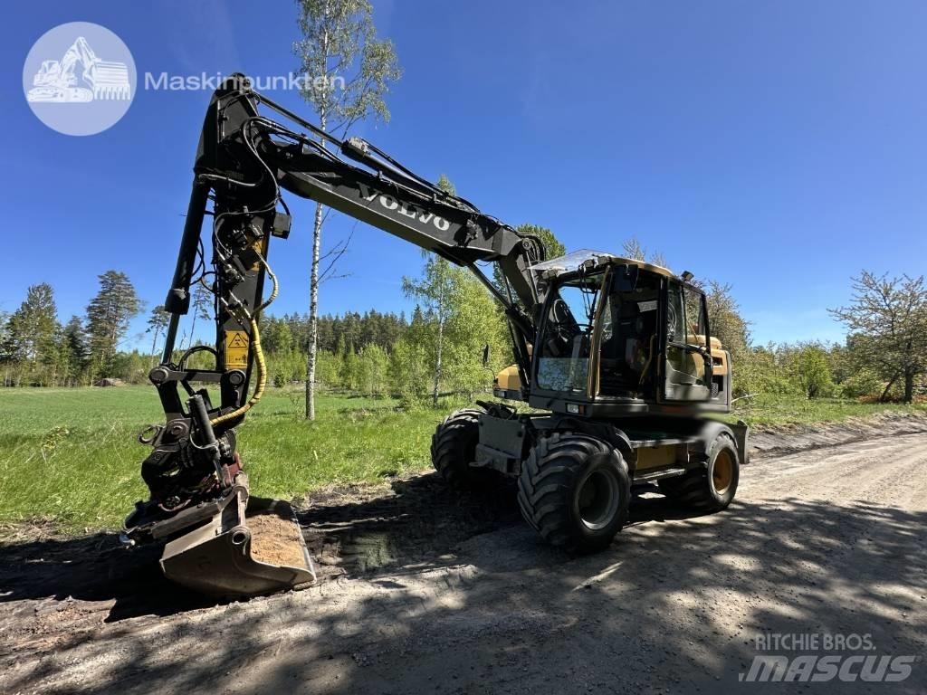 Volvo EW 140 D Ekskavatori uz riteņiem