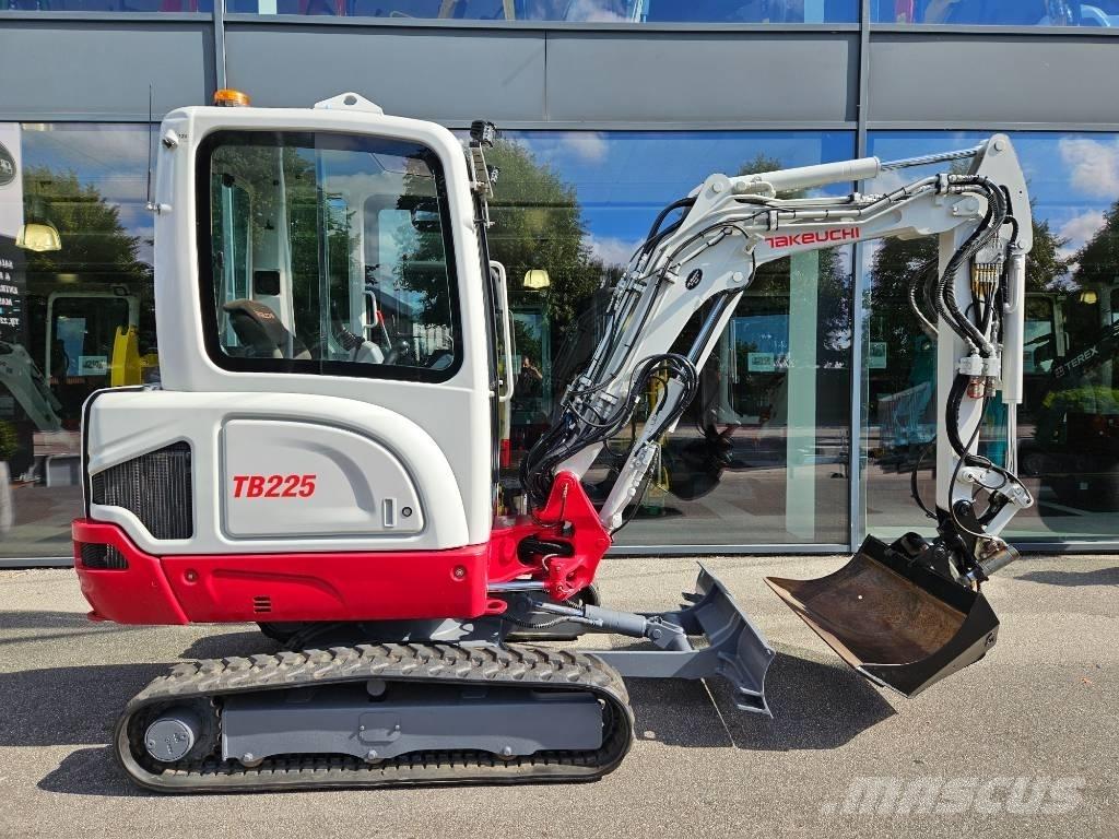 Takeuchi TB 225 Mini ekskavatori < 7 t