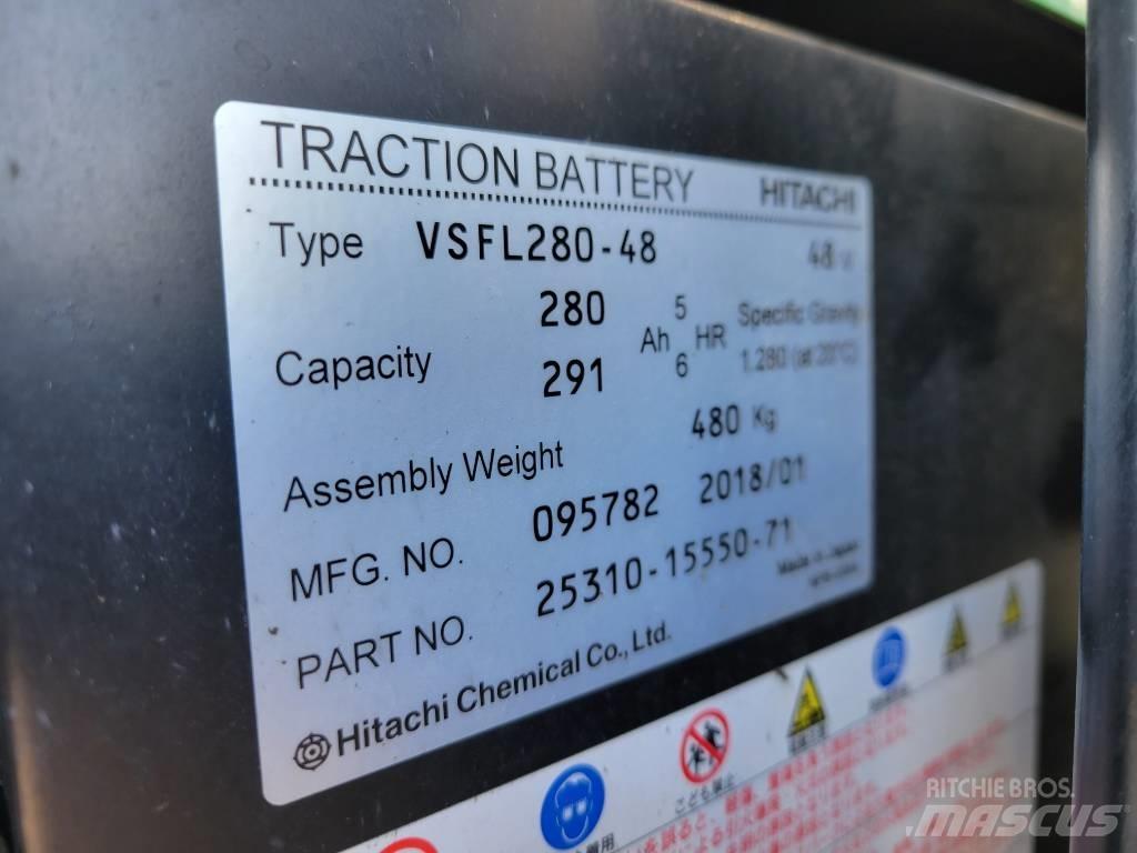 Toyota 8FBRS15 Elektriskie iekrāvēji
