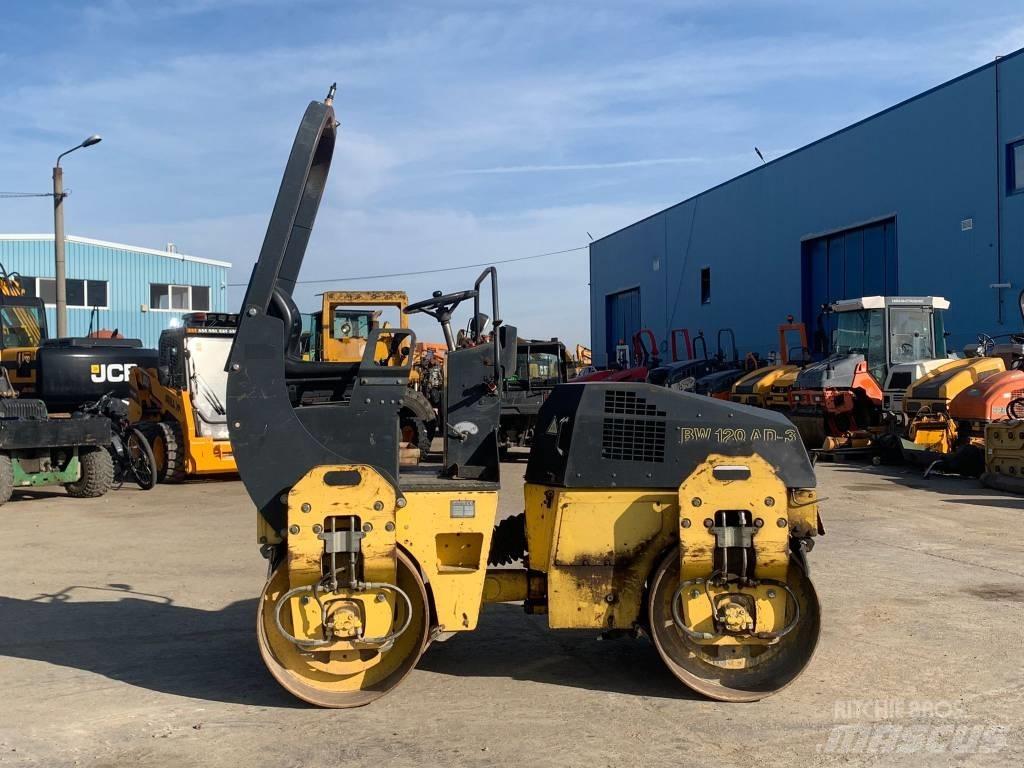 Bomag BW 120 AD-3 Divvalču grunts veltņi