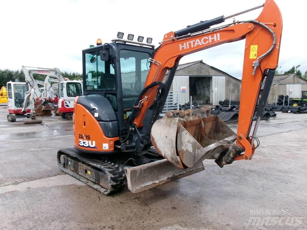Hitachi Zaxis 33U-6 Mini ekskavatori < 7 t