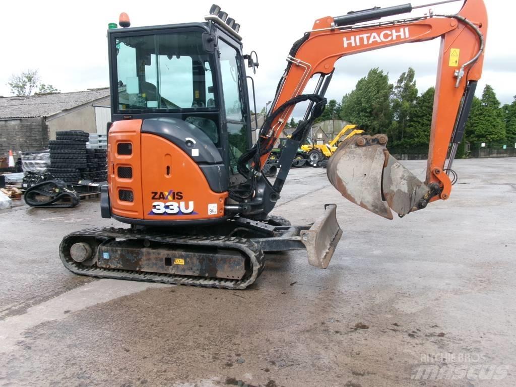 Hitachi Zaxis 33U-6 Mini ekskavatori < 7 t