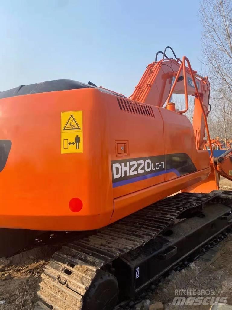 Doosan dh220lc-7 Kāpurķēžu ekskavatori