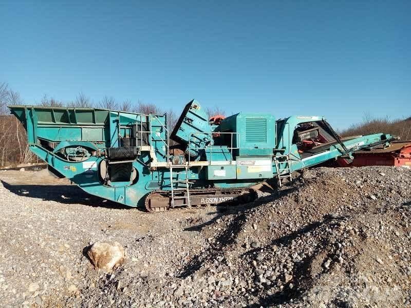 Terex pegson XH320 Mobilie drupinātāji