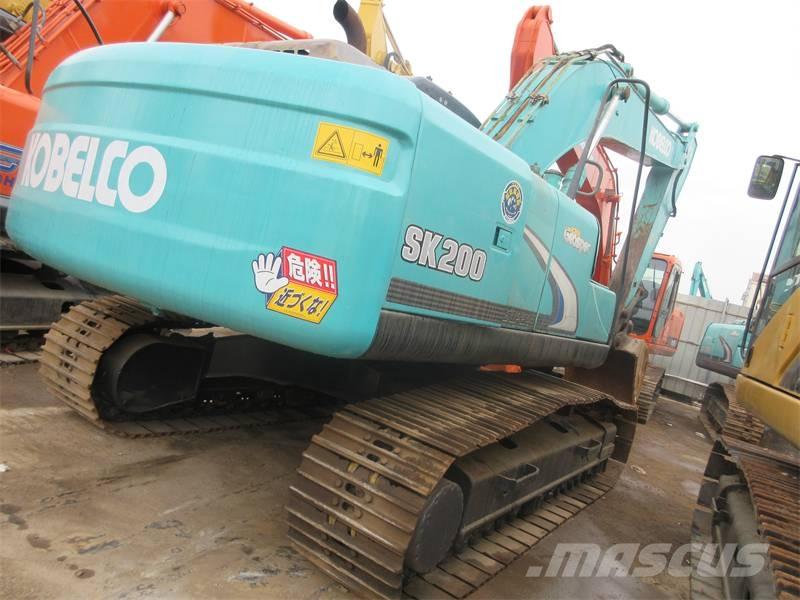 Kobelco SK200-8 Kāpurķēžu ekskavatori