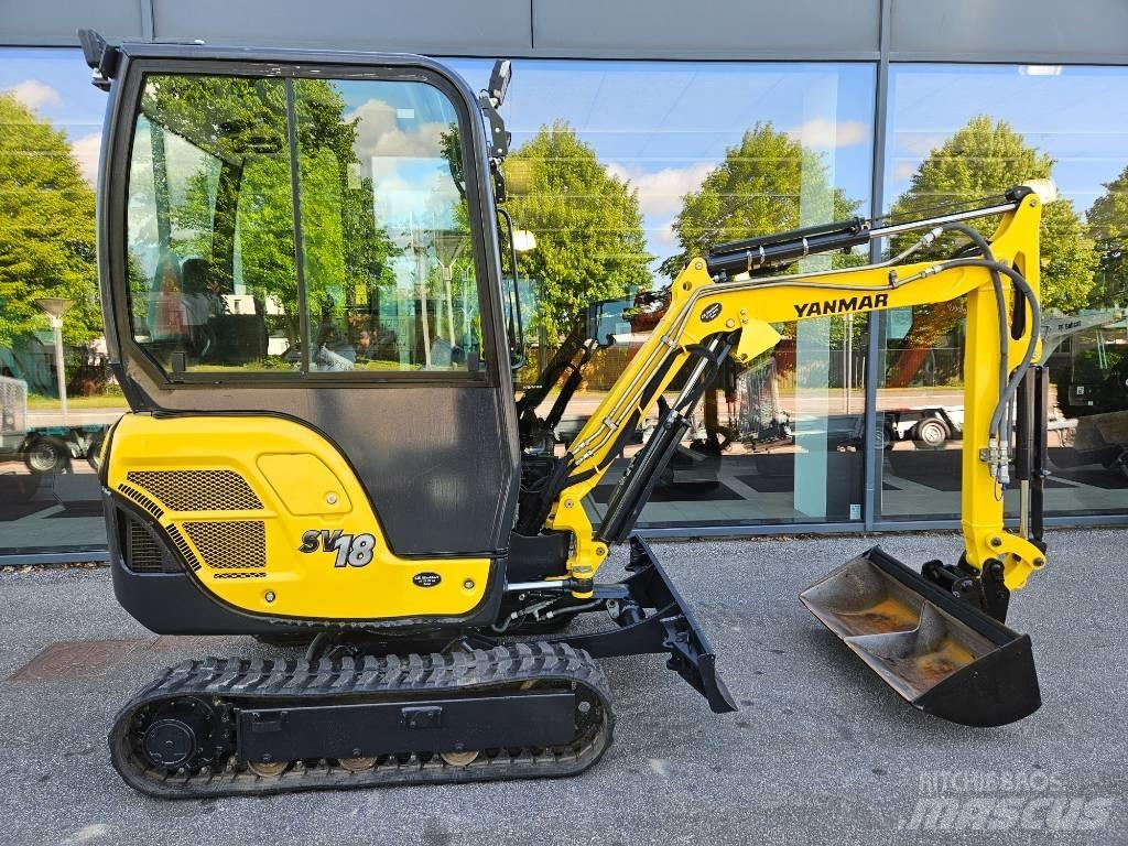 Yanmar SV 18 Mini ekskavatori < 7 t