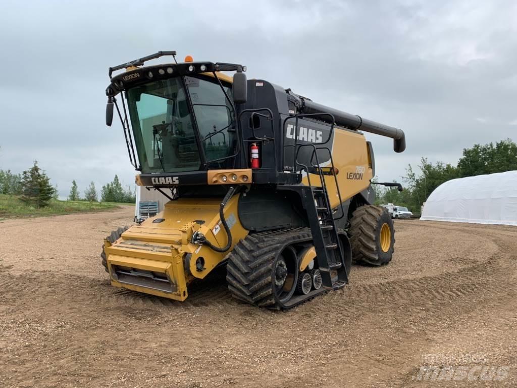 CLAAS Lexion 760TT Ražas novākšanas kombaini