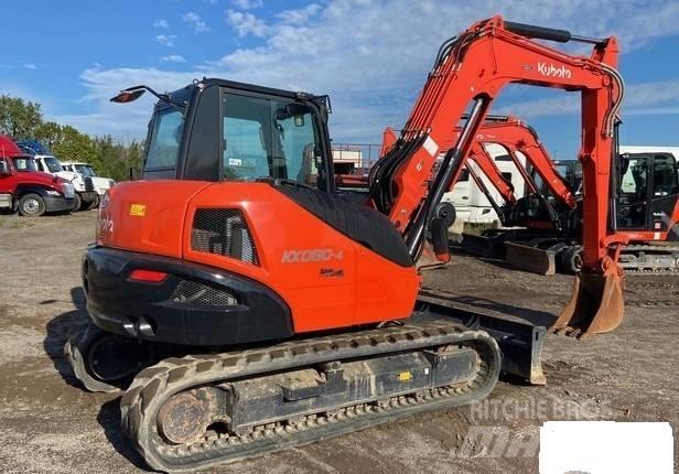 Kubota KX080-4S2 Kāpurķēžu ekskavatori