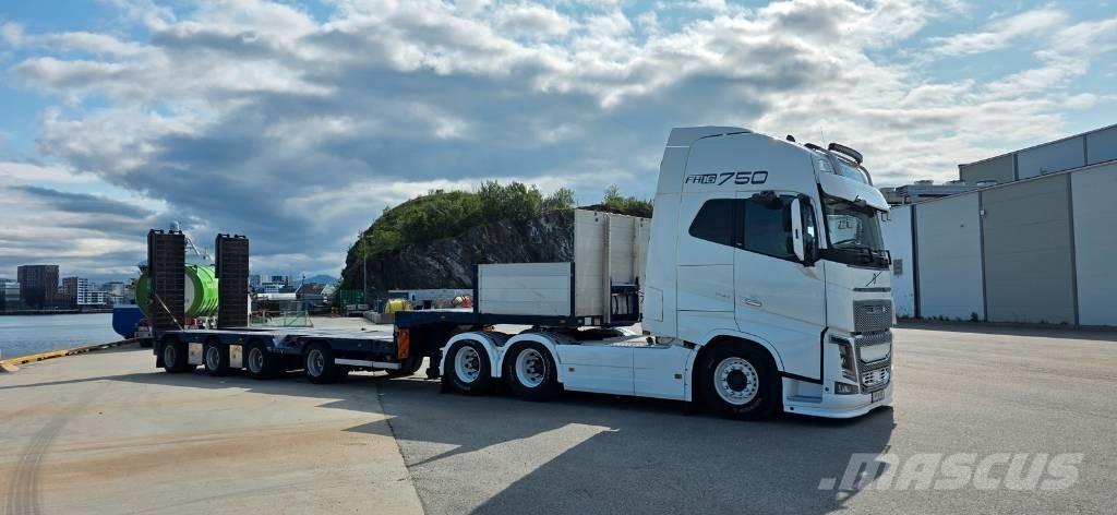 Volvo FH 16 750 Platformas/izkraušana no sāniem