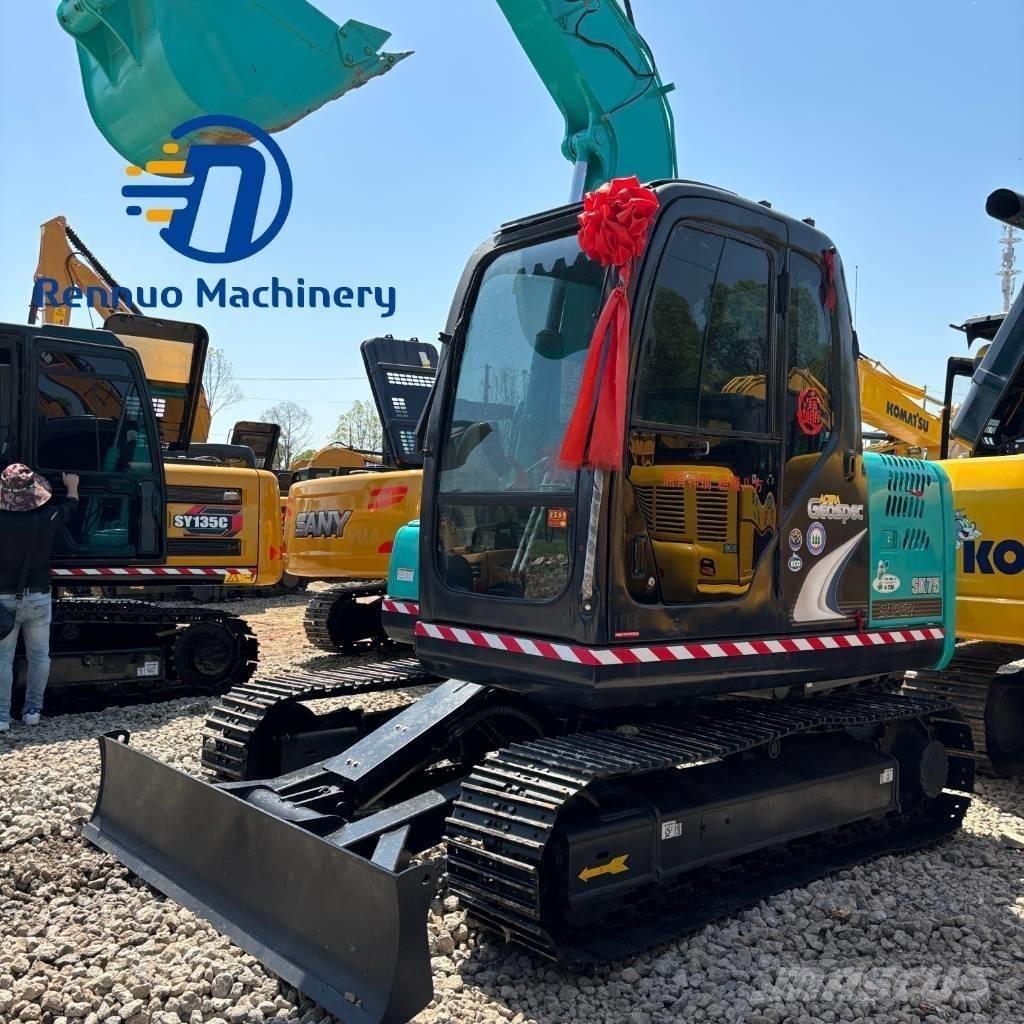 Kobelco SK75 Kāpurķēžu ekskavatori