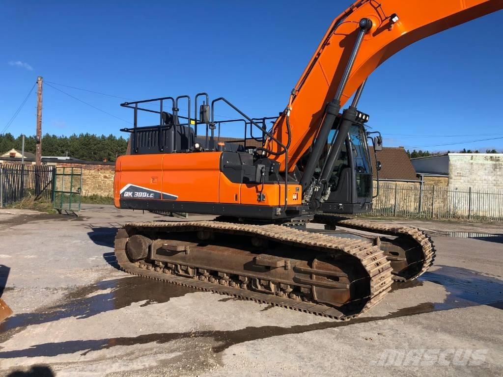 Doosan DX 300 LC Kāpurķēžu ekskavatori