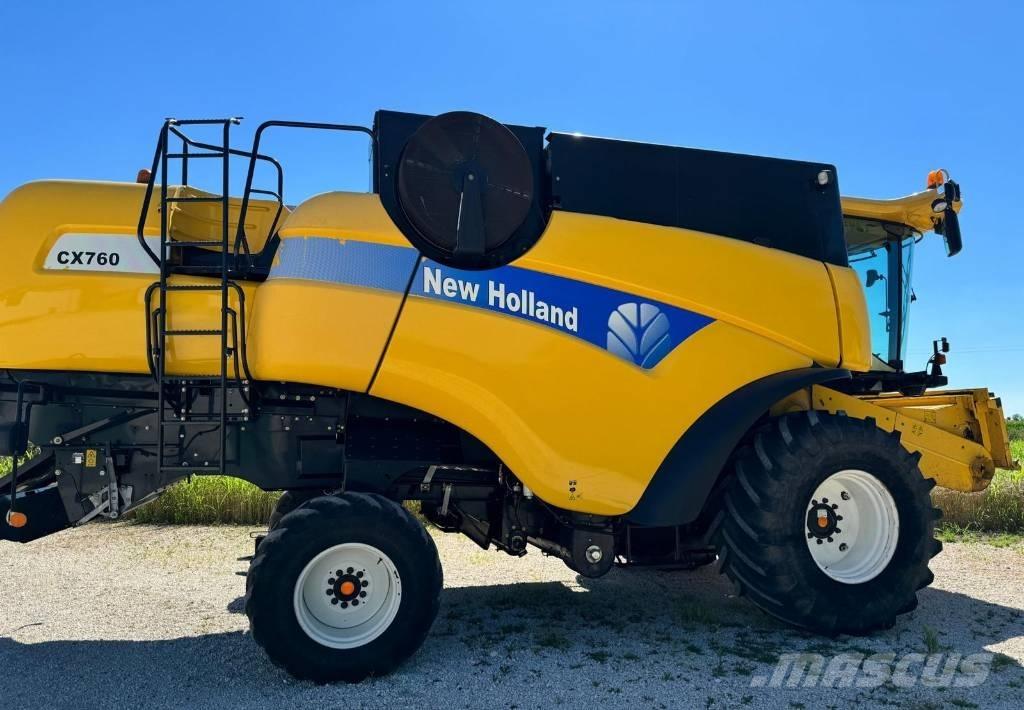 New Holland CX 760 Ražas novākšanas kombaini