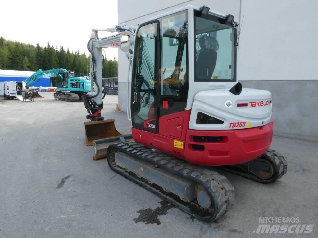 Takeuchi TB260 Mini ekskavatori < 7 t
